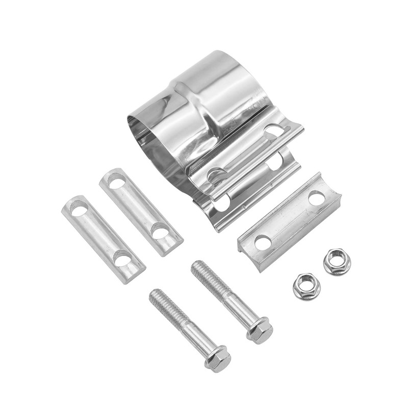 AotoKoop 4" Exhaust Clamp, Lap Joint Brand Clamp Stainless Steel