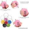 Set of 6 Suitcase Lock Combination Lock 3 Digits Luggage
