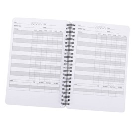 VICASKY Workout Notebook Fitness Journal Planner with Spiral Binding for Easy Tracking for Gym Exercise Planning and Health Management for Students Professionals and Fitness Enthusiasts