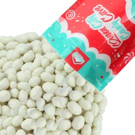 Vanilla Yogurt Covered Raisins Bulk - Plump Yogurt Covered Fruit, Coated Snack Raisins, by Queen City Candy Cave (1 Pound)