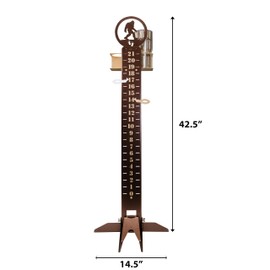 SWEN Products Bigfoot Steel Metal Lawn Scoreboard