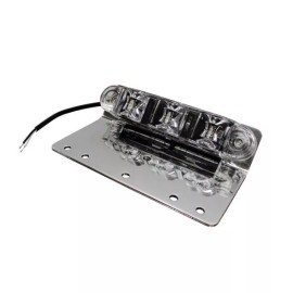 TecNiq E10 EVERYWHERE Light 6" RED LED FlOOD WATERPROOF Stainless Bracket USA