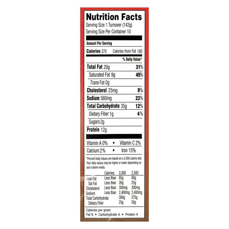 Jamacian Style Spicy Beef Empanadas, 5 oz, 10/Carton, Ships in