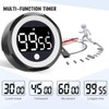 Kitchen Timer Magnetic Countdown Timer for Studying Meetings Cooking