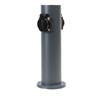 Grafner Stainless Steel Design Garden Socket with 2 Sockets, 3600