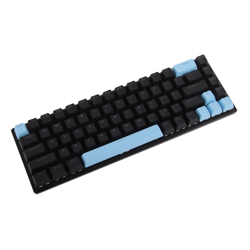 Mechanical Keyboard 68 Keys RGB Backlight Compact Wired Keyboard with