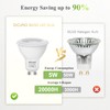 DiCUNO GU10 LED Bulbs 5W Daylight White, 6000K, 500lm, 45