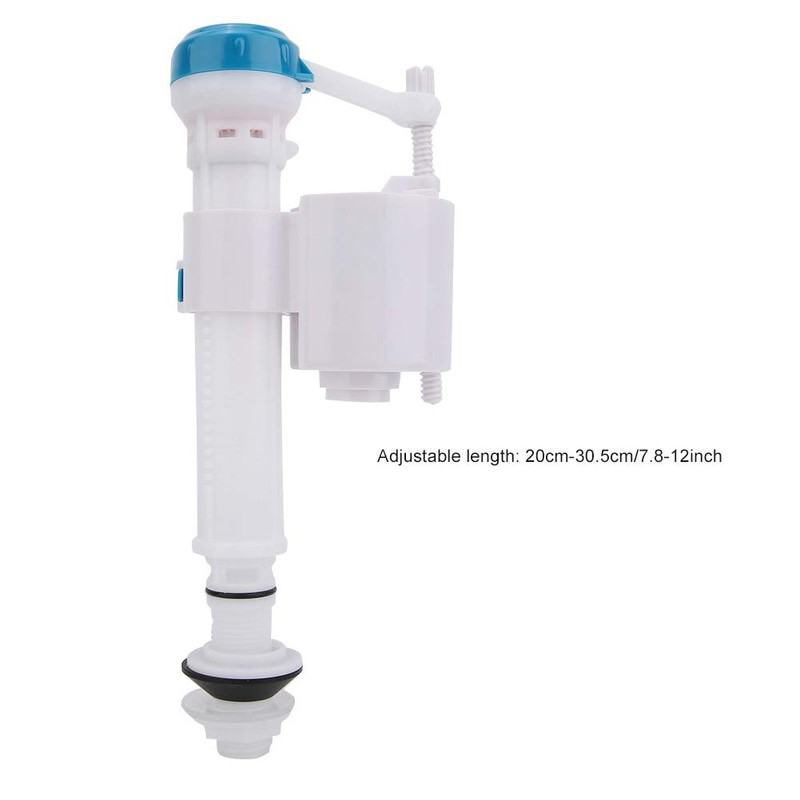 Cistern Toilet Flush Toilet Fill Valve,4 Points Plastic Pipe Inlet