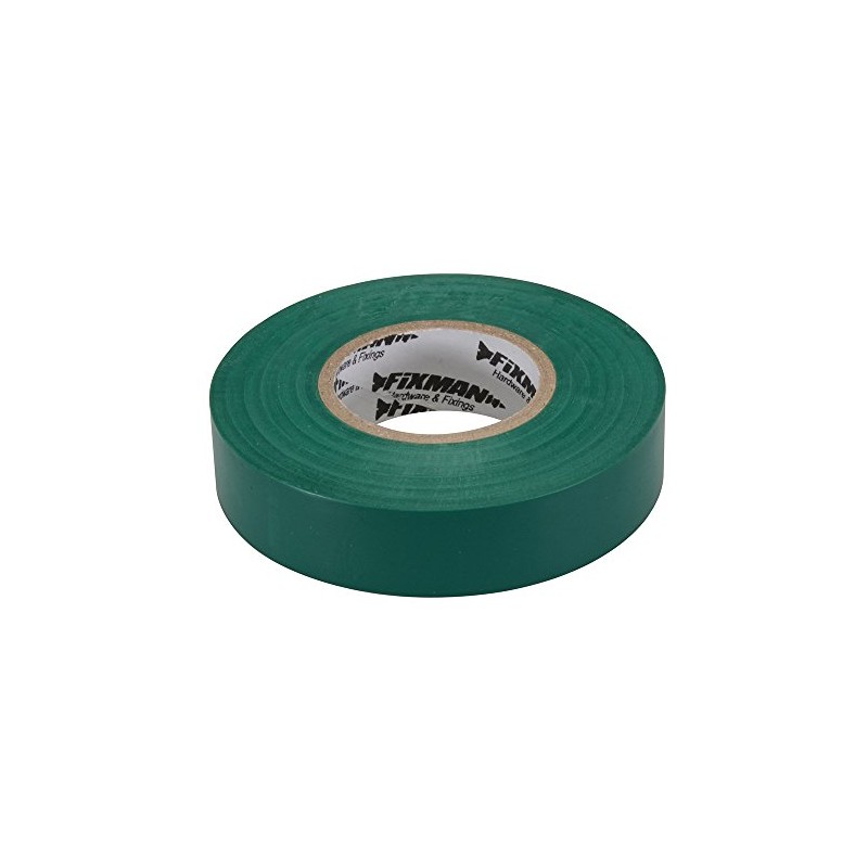 Fixman 188154 Insulation Tape 19 mm x 33m Green