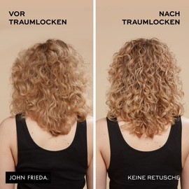 John Frieda Frizz Ease Dream Curls Set - Shampoo, 250 ml & Conditioner, 250 ml - Hair Type: Wavy, Curly, Frizzy - Nourishing for Swungfully Defined Curls