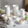 Feenmai Ramekins 8 Oz Oven Safe - Baking Bowls Set