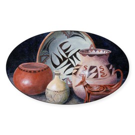 CafePress Northwest Inspiration Number Two Oval Car Bumper Sticker