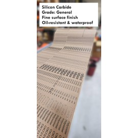 Generic 1/2 inch x 18 inch, 60 Grit, Sanding Belts, CK721X Silicon Carbide (Better), Oil and Water Resistant, 50-Pack