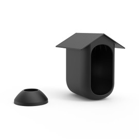 Holicfun Silicone Cover Skin for Arlo Essential XL Outdoor Camera (2nd Gen) - Black