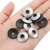 PATIKIL 1/4"x3/4" EPDM Bonded Sealing Washers, 50 Pieces 201 Stainless