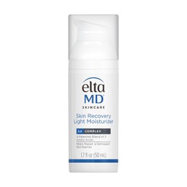 EltaMD Hidratante facial ligero para piel seca, alivio del enrojecimiento, hidratante facial, hidrata y calma la piel sensible, fórmula no grasa, pH equilibrado, probado por dermatólogos, bomba de 1.7