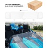 VEISUTOR Front Windshield for Polaris Slingshot, Tall Clear Scratch Resistant