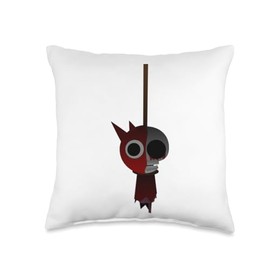 Scary Raddy from Sprunki! Throw Pillow
