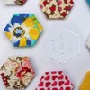 sourcing map Hexagon Quilting Template, 1 Inch Acrylic Template for