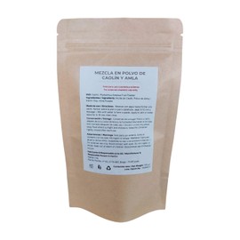 Kaolin weiße Tonerde + Amla – Aufhellende Gesichtsmaske und Hautpflege – 100 % natürlich, Binary Blend 202 – 100 g