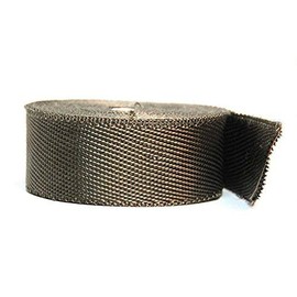 Aulola 10m Titanium Car Motorcycle Exhaust Manifold Downpipe Heat Wrap Roll + 10pcs Stainless Cable Ties