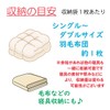 INIKO LIFE Futon Storage Bag, Full Size, Activated Carbon Sheet,