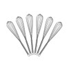 8 inch Mini Wire Whisk 6 Pack - Stainless Steel