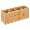 5five Bamboo Organiser with 4 Compartments