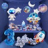 Space 3rd Birthday Decorations for Boys - 11PCS Set With