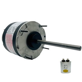 CHIOWO FSE1026SV1 Condensor Fan Motor 1/4 Hp, 208-230V 1075 RPM Ball Bearings Exact Fit Replacement for 51-17952-01 51-17953-01 D743 D899 D909 D922 5KCP33KG2135 OEM Upgrade