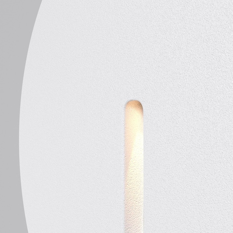 Stair Lighting, White, Aluminium, LED Module Including 3000K, 10lm, 3W,