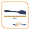 8" Navy Blue Silicone Spatula (2 Spatulas) by MyXOHome