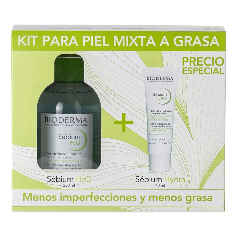 Bioderma Kit Sébium Para Piel Mixta A Grasa