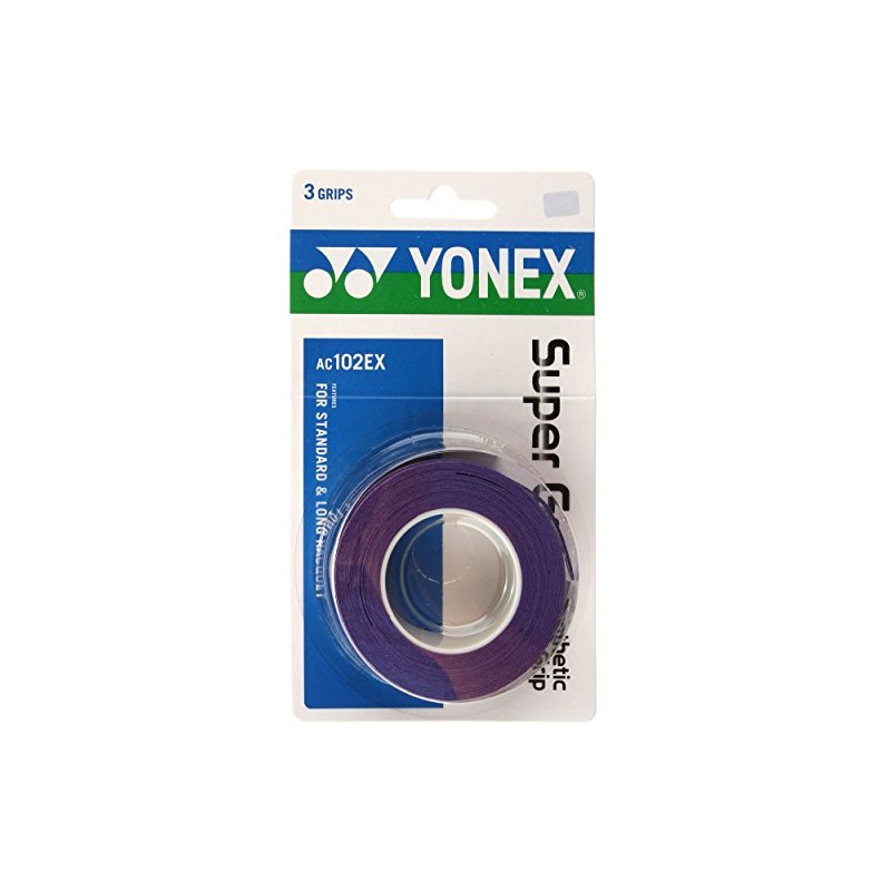 YONEX Super GRAP Tennis Overgrip - 3 Pack in Purple