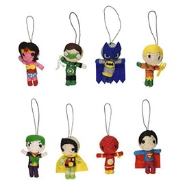 A G I Superhero String Dolls Charms - Set of 10 Danglers