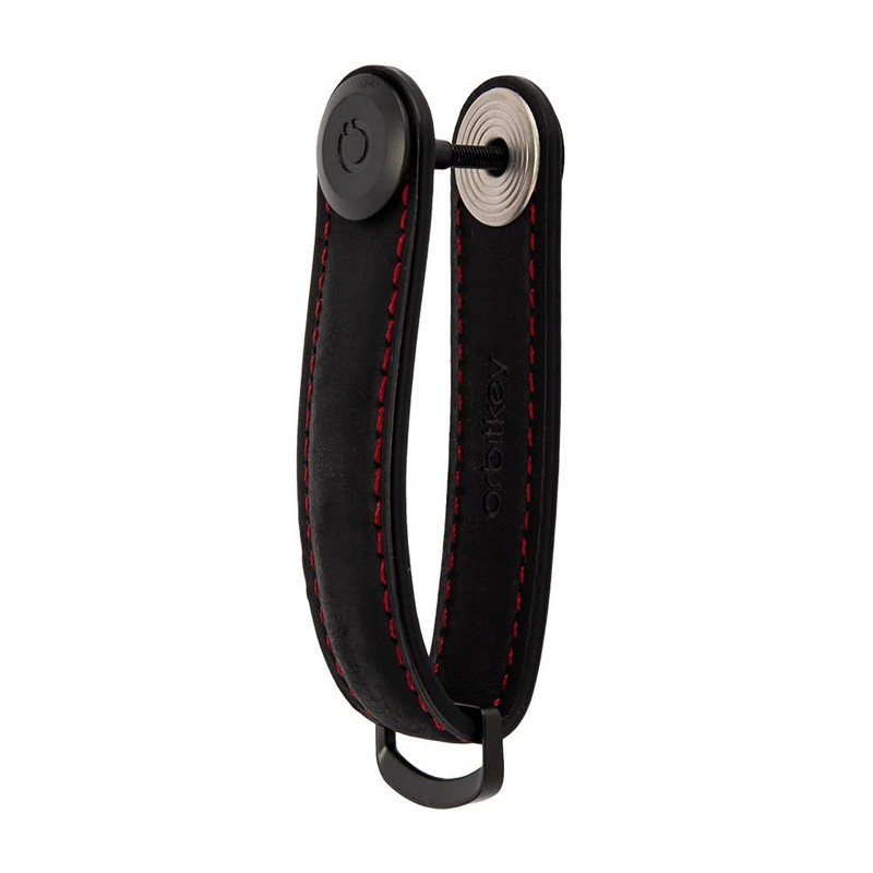 Orbitkey CHLO-2-OBRDBK Keychain, Leather, Key Case, Key Cover, Key Organizer,