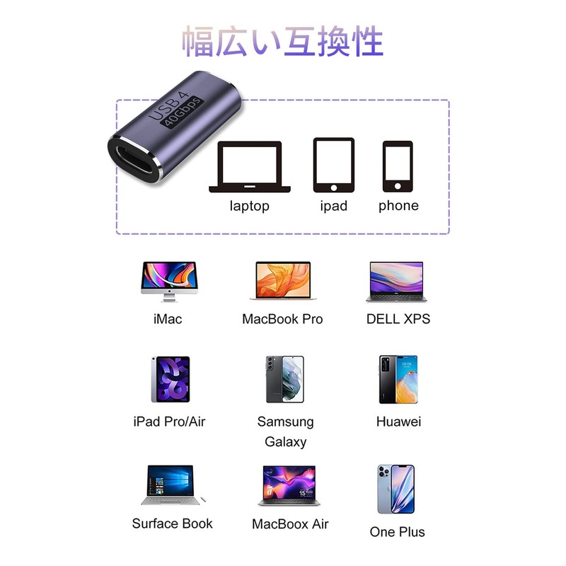 YFFSFDC USB C Relay Adapter, Female to Female USB Type
