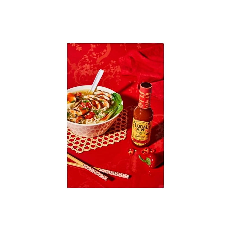 LOCAL HIVE Sriracha Honey Hot Sauce, 6 OZ
