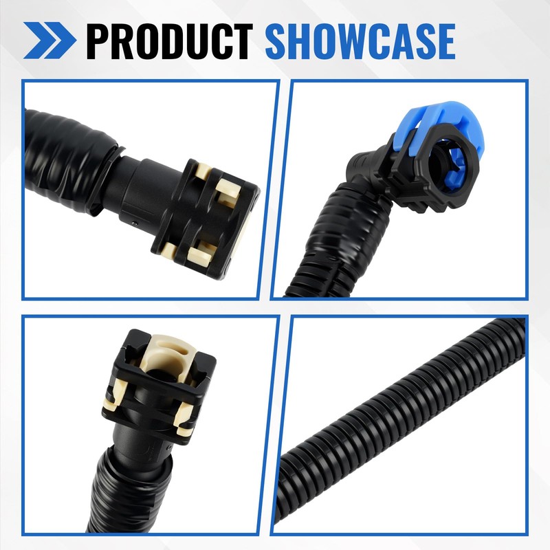 9L8Z-9288-B Fuel Line Hose Assembly, Compatible with 2009-2012 Ford Escape