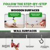 12 Pcs Ceiling Q Hanger Hooks for Hanging Plants with