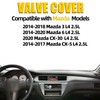 MILIPARTS Upgraded Aluminum Engine Valve Cover Compatible with 2014-2018 Mazda