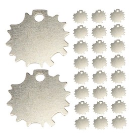 OATIPHO 50pcs Hair Cutting Scissors Adjustment Tool Multi Tooth Grooming Shears Tightening Key Durable and Hairdressing Shears Adjuster for Salon Use