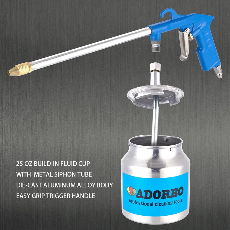ADORBO Engine Cleaning Gun Solvent Air Sprayer Degreaser Automotive Tool