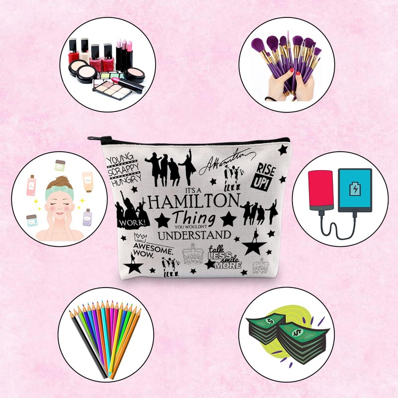 Musical Makeup Bag Musical Quote Cosmetic Bag Musical Inspired Gift
