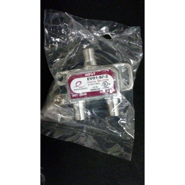 PPC EVOLUTION 2 WAY EV01-SP-2 DIGITAL SPLITTER 5-1002Mhz NEW