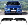 2pcs Front Bumper Vent Canard Splitter Left Right ABS Wind