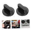 Hohopeti 10pcs Gas Stove Knobs Durable Rotary Control Knobs for