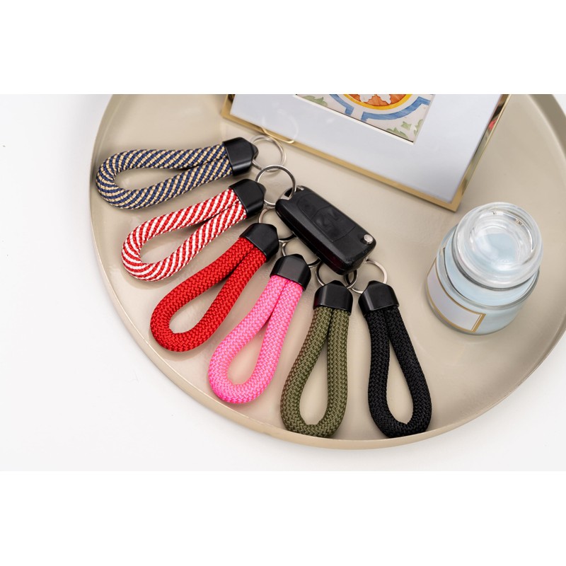 Schlüsselanhänger (gold/blau)