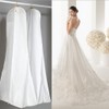 Wedding Dress Garment Cover for Closet Storage – Foldable Zippered