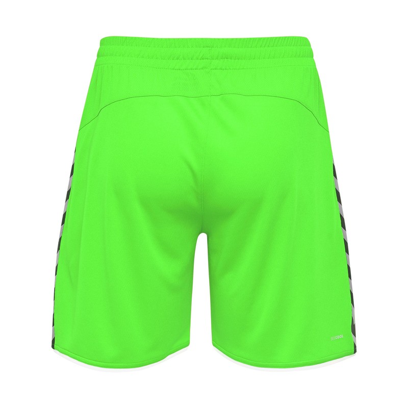hummel hmlAuthentic Unisex Children's Kids Poly Shorts - green gecko,